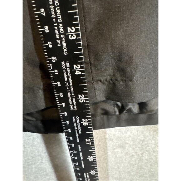 Lands End Women’s Waterproof Rain Coat Windbreaker Black Size L/P‎  14-16 VTG - Picture 16 of 16